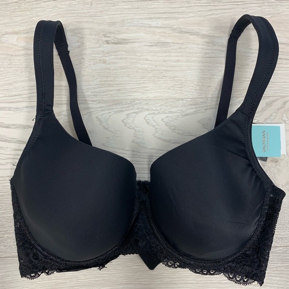 Gnowann Other - Gnowann Full Figured Contour Padded Lace Bra 36 D